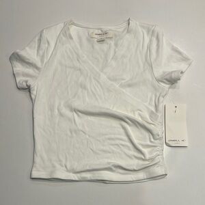 O'Neill Girl’s White Wrap Top